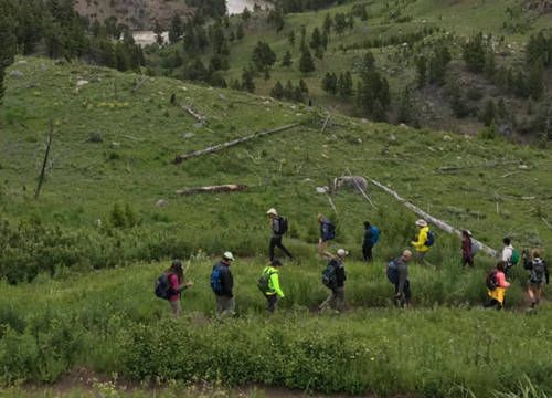 Preparing for your first backpacking trip.